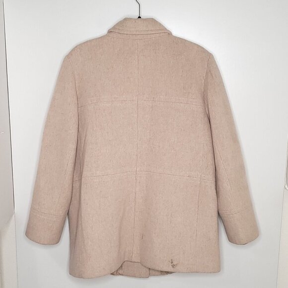 London fog Plaid Wool Blend Coat - Picture 5 of 8